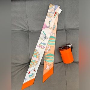 Authentic NWT Hermes Les Folies Du Ciel Twilly